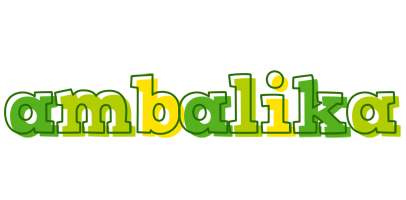 Ambalika juice logo