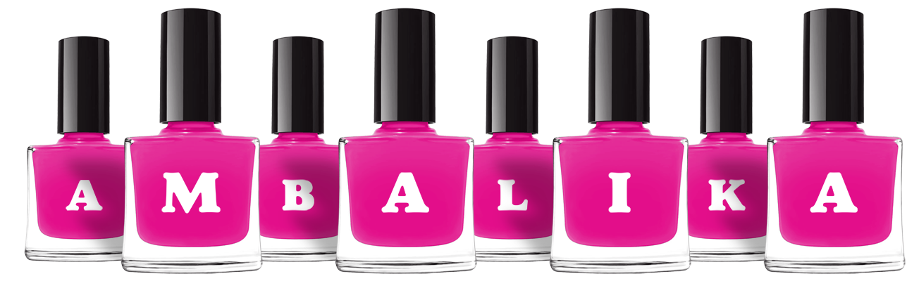 Ambalika nails logo
