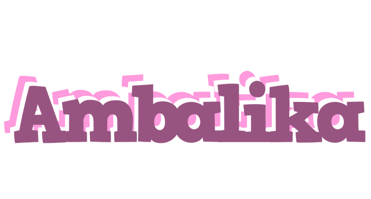 Ambalika relaxing logo