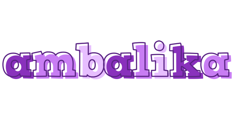 Ambalika sensual logo