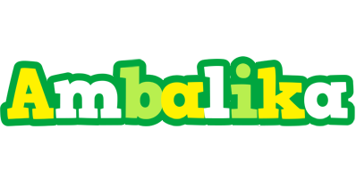 Ambalika soccer logo