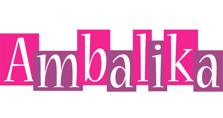 Ambalika whine logo