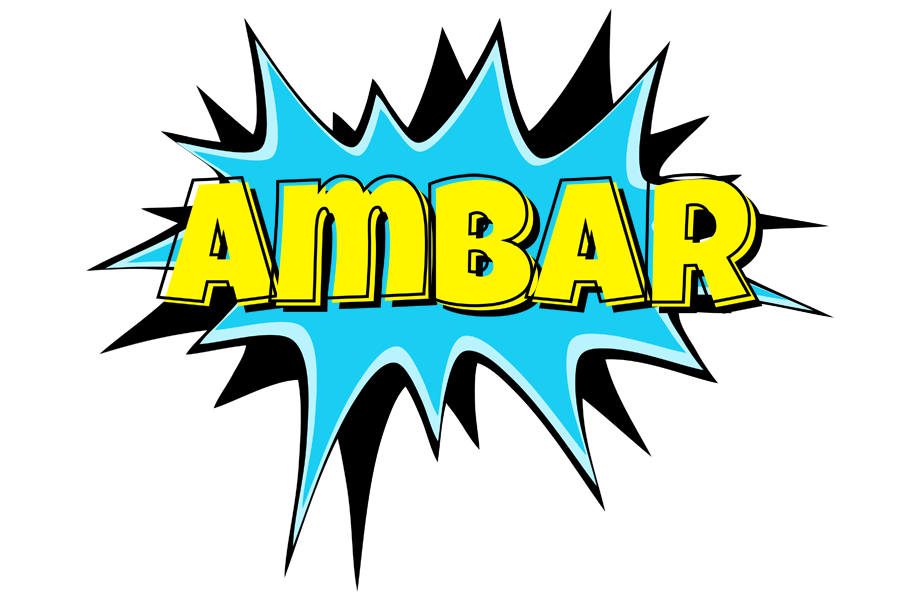 Ambar amazing logo