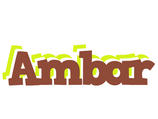 Ambar caffeebar logo