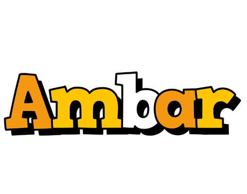 Ambar cartoon logo