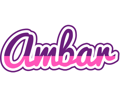 Ambar cheerful logo