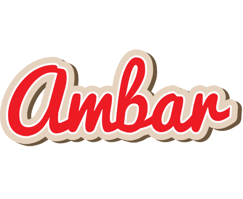 Ambar chocolate logo