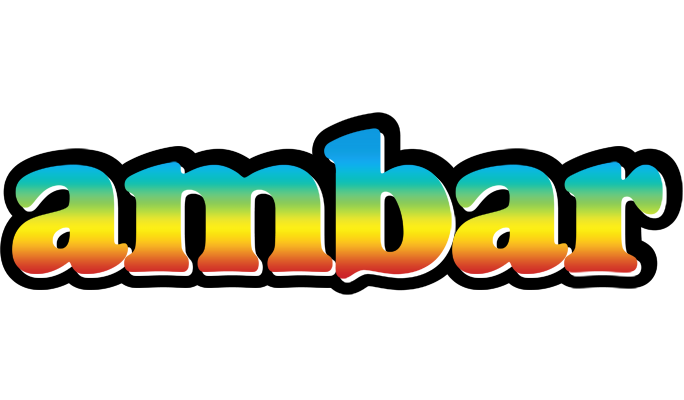 Ambar color logo