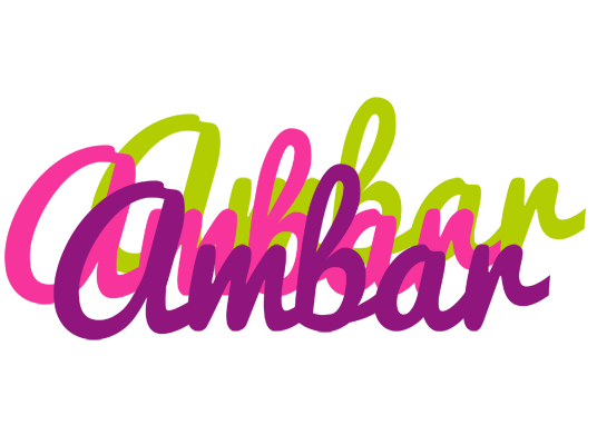Ambar flowers logo