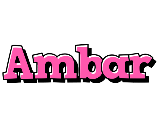 Ambar girlish logo