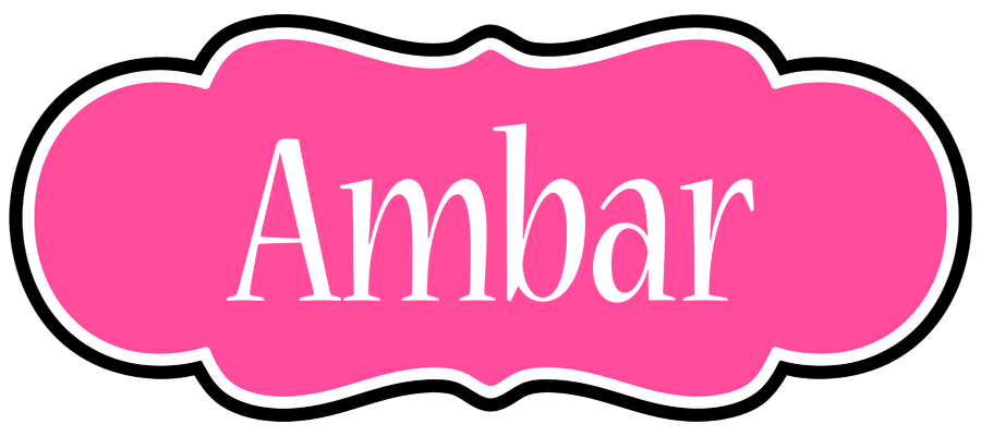 Ambar invitation logo
