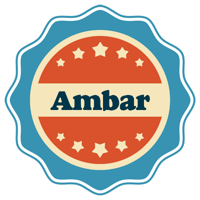 Ambar labels logo