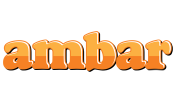 Ambar orange logo