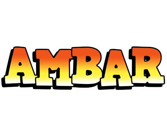 Ambar sunset logo