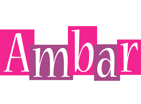 Ambar whine logo