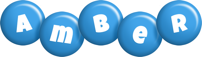 Amber candy-blue logo