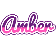 Amber cheerful logo