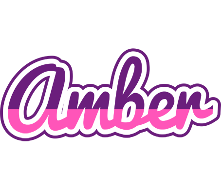 Amber cheerful logo