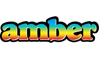 Amber color logo