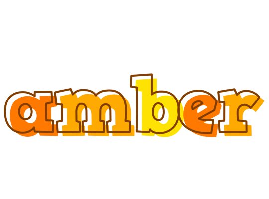 Amber desert logo
