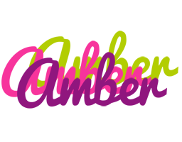 Amber flowers logo