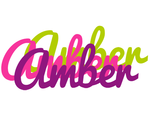 Amber flowers logo