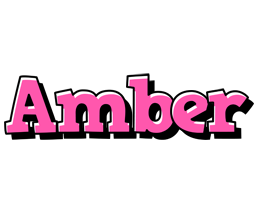 Amber girlish logo