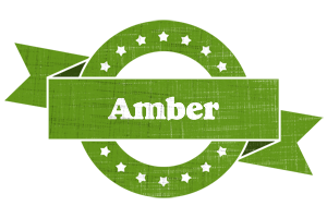 Amber natural logo