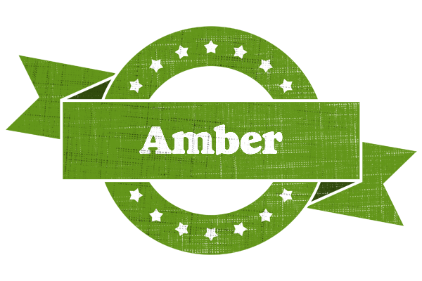 Amber natural logo
