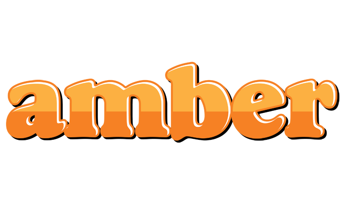 Amber orange logo