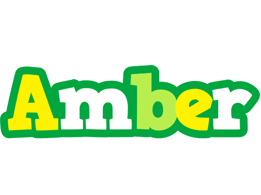 Amber soccer logo