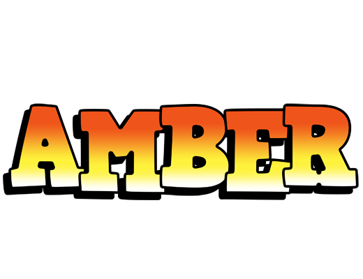 Amber sunset logo