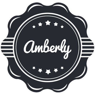 Amberly badge logo
