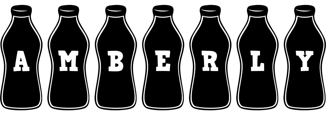 Amberly bottle logo