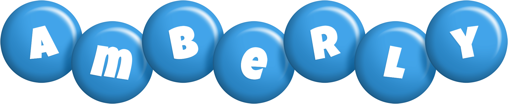 Amberly candy-blue logo