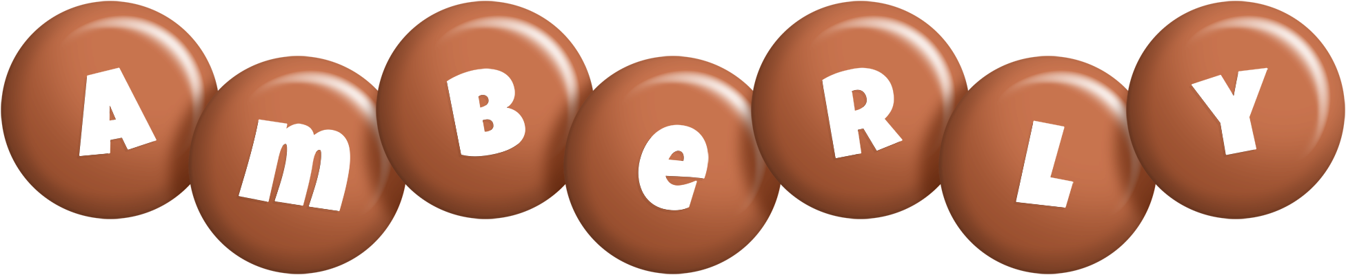 Amberly candy-brown logo