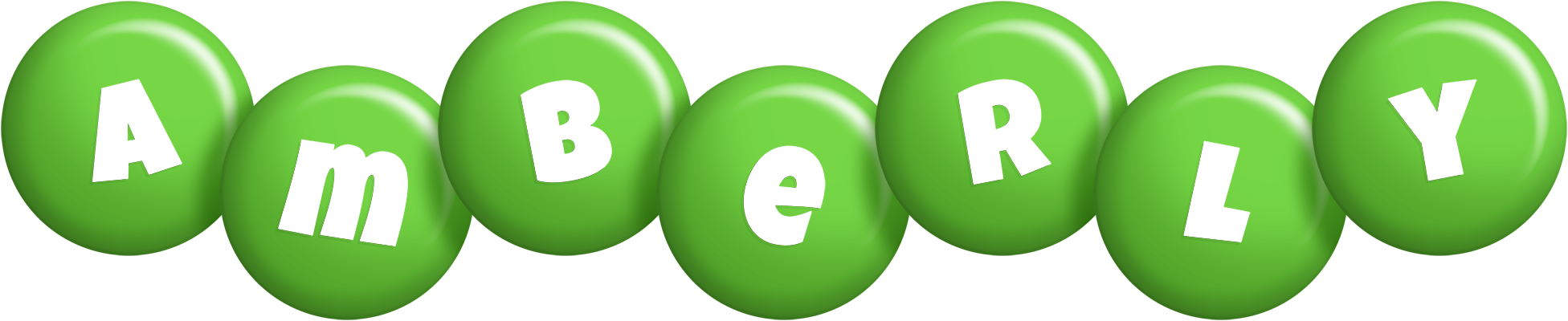 Amberly candy-green logo