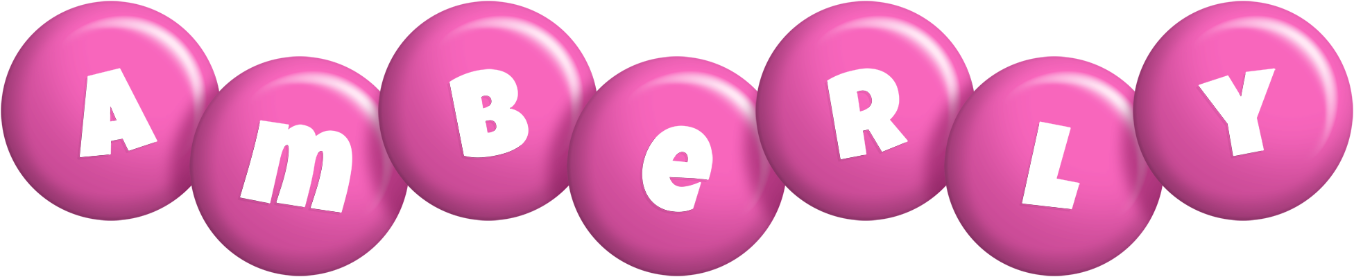 Amberly candy-pink logo
