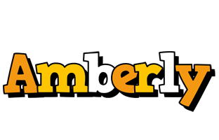 Amberly cartoon logo