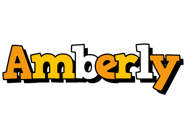 Amberly cartoon logo
