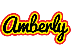 Amberly flaming logo