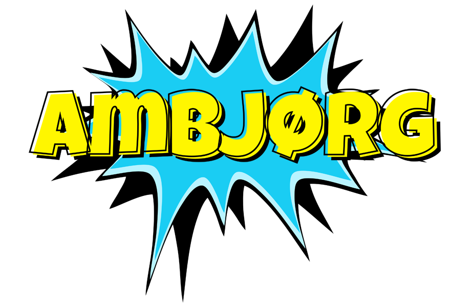 Ambjørg amazing logo