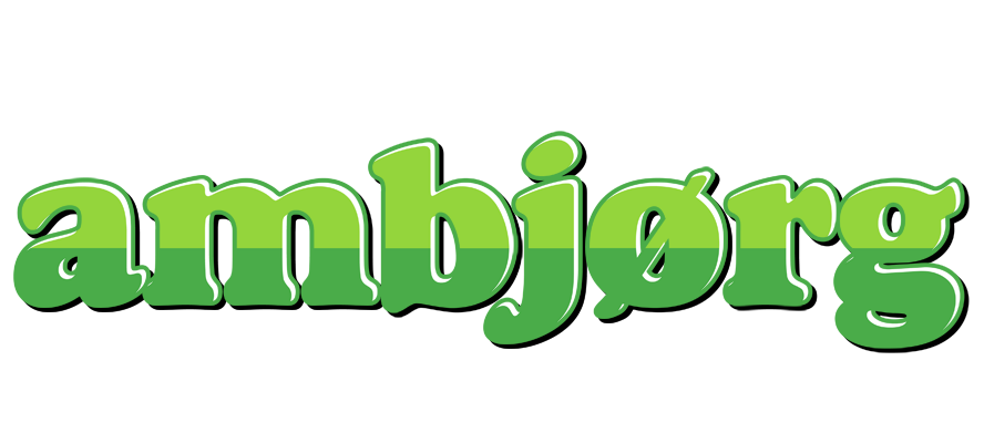 Ambjørg apple logo