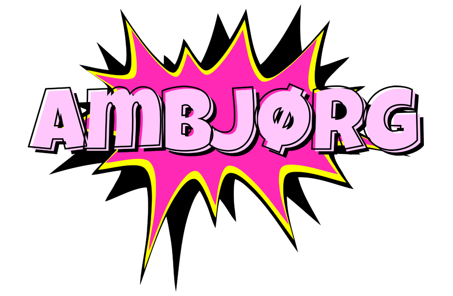 Ambjørg badabing logo