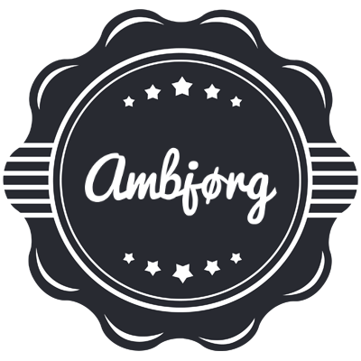 Ambjørg badge logo