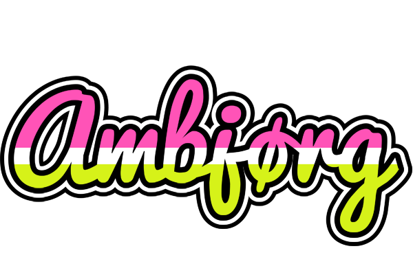 Ambjørg candies logo