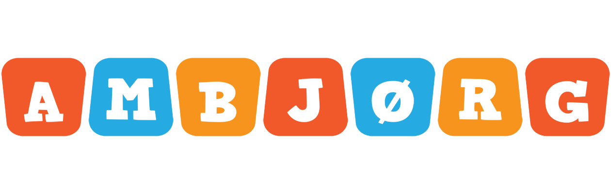 Ambjørg comics logo