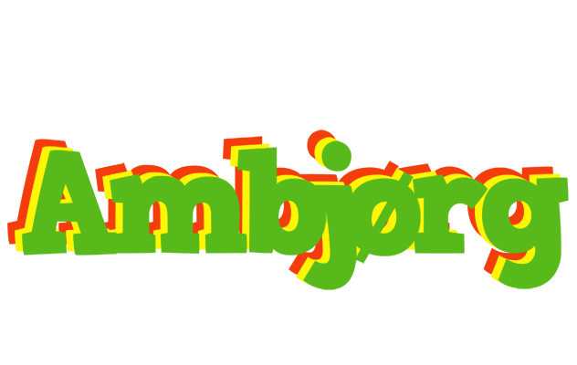 Ambjørg crocodile logo