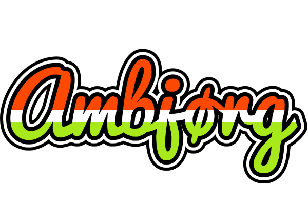 Ambjørg exotic logo