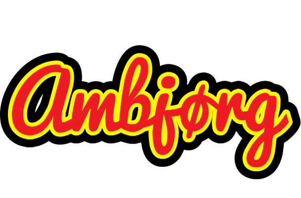 Ambjørg fireman logo